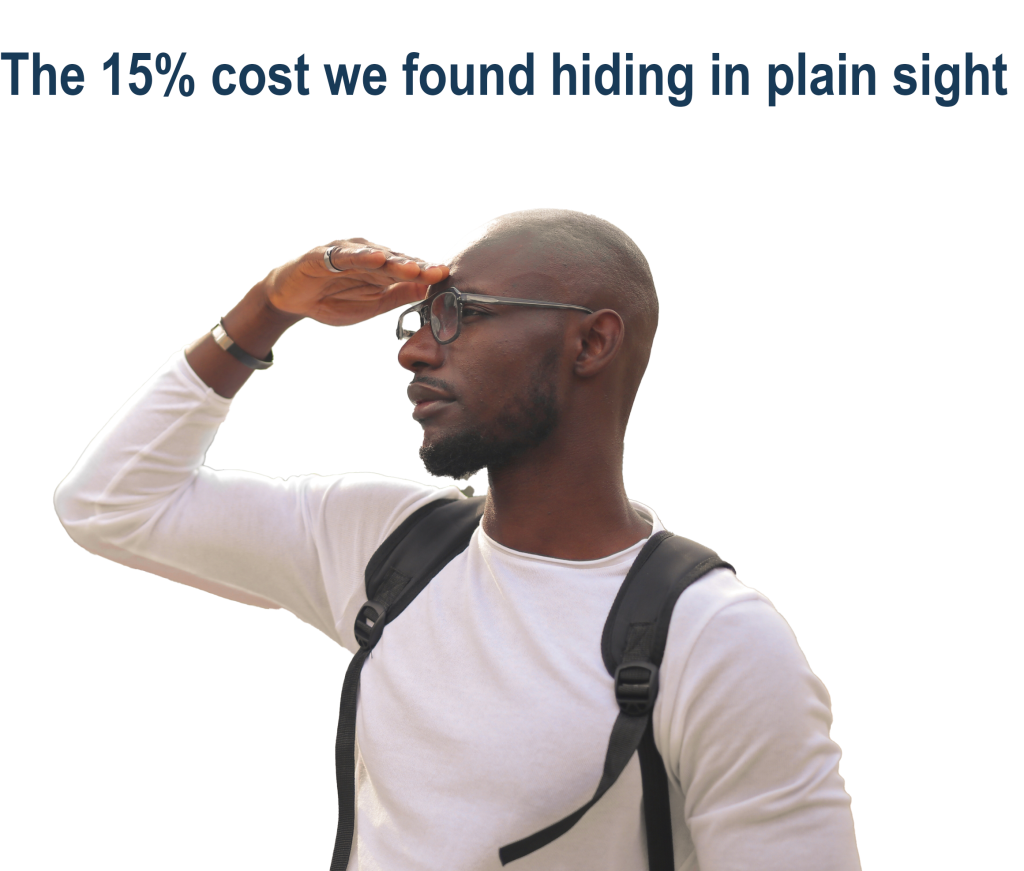 The 15% cost we found hiding in plain sight (and no, it wasn’t salaries or rent).